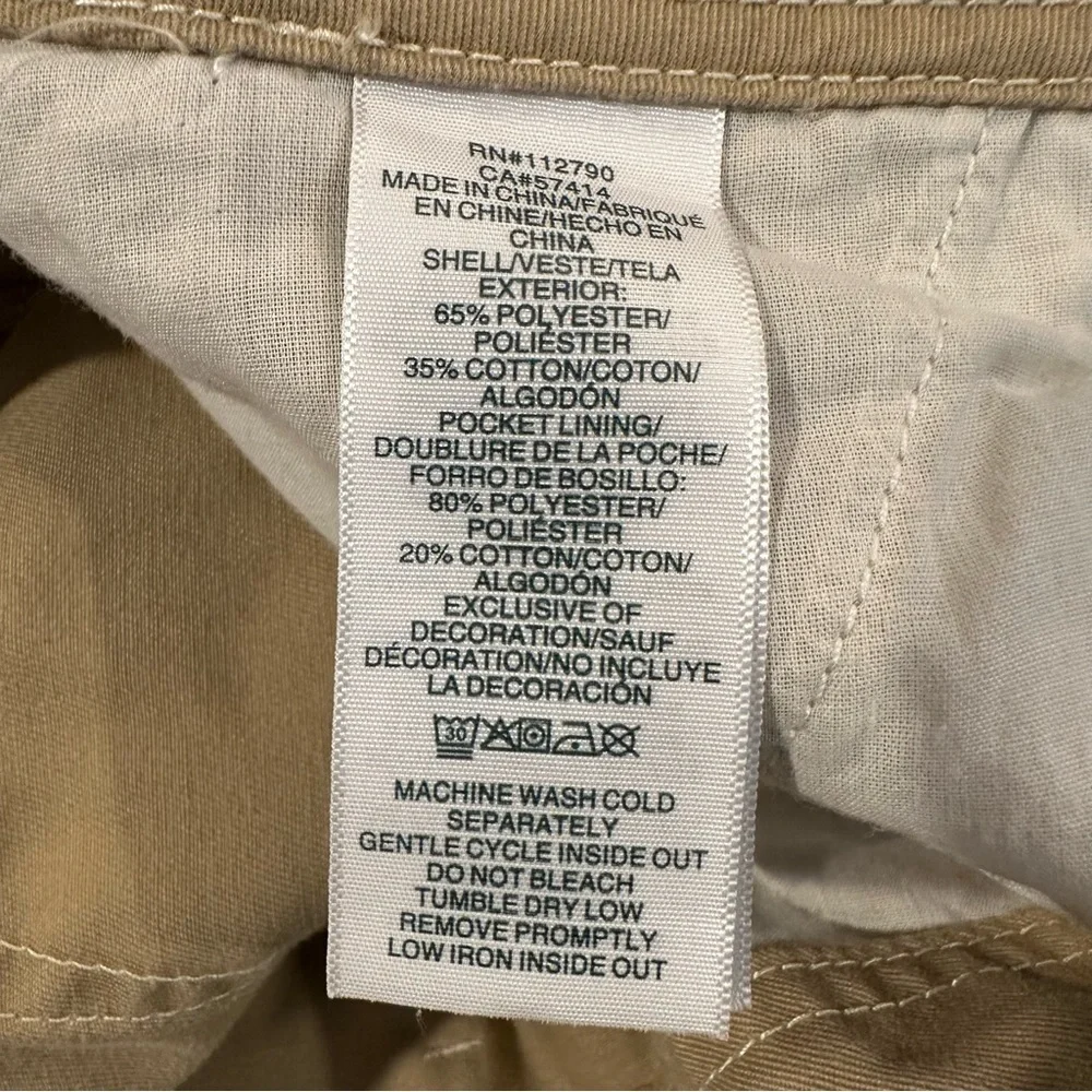 TRUE RELIGION Men's 33 Travertine colored Lightweight Cargo Pants